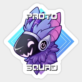 Proto Squad With Text Sticker